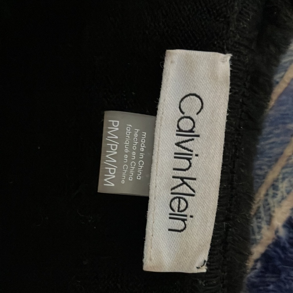 Calvin Klein Black Teddy Jacket - Picture 3 of 3